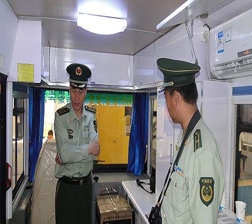 躍迪移動警務室亮相北京警用裝備展