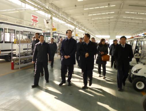 1月22日，石家莊市委副書記、市長王亮到我公司調研調研