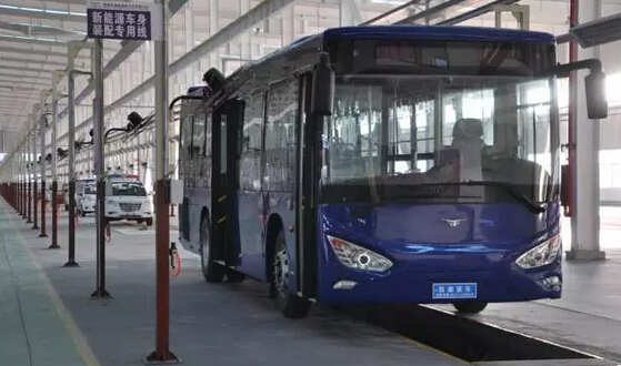 中央國家機關工委副書記陳存根一行到躍迪集團旗下陜西躍迪新能源汽車有限公司調研