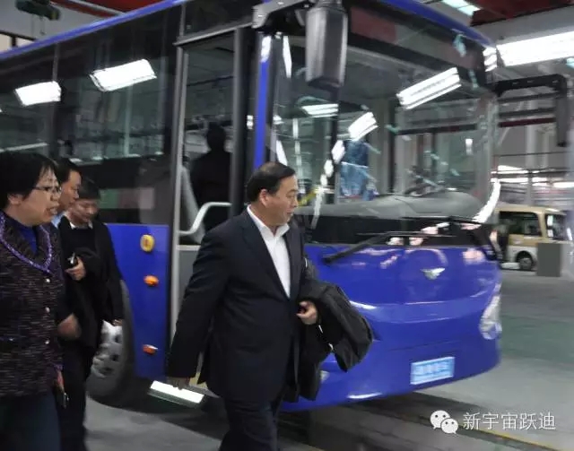 陜西省副省長姜鋒到躍迪考察指導