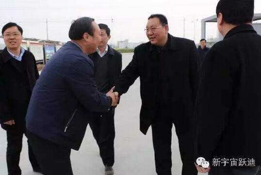 安慶市委常委、副市長華克思一行到躍迪集團旗下安慶安達(dá)爾汽車制造有限公司調(diào)研