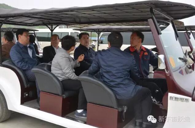 陜西省政協主席韓勇到躍迪集團旗下陜西躍迪新能源汽車有限公司調研