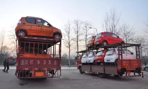 躍迪電動汽車批量發(fā)車廣西—躍迪，您身邊的電動汽車生產(chǎn)專家