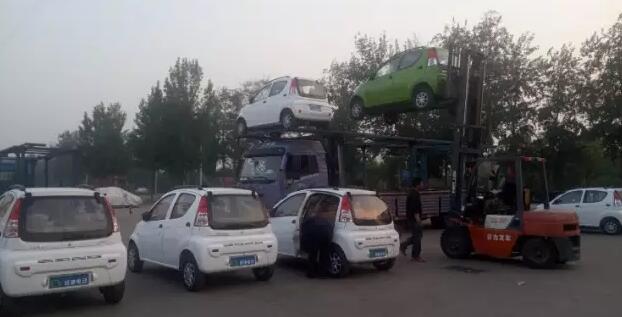 躍迪電動汽車批量發車邢臺——同呼吸，共行動