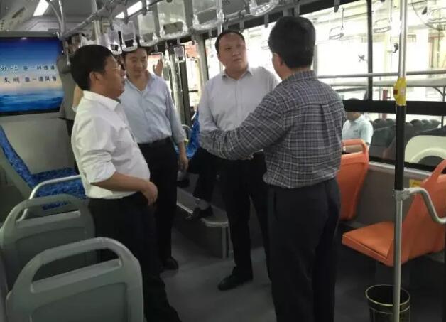 商洛市副市長王華一行到躍迪集團旗下陜西躍迪新能源汽車有限公司調研