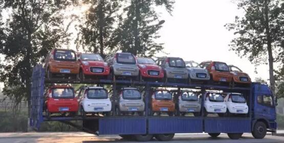 躍迪電動汽車批量發車廣西——勇做綠行者