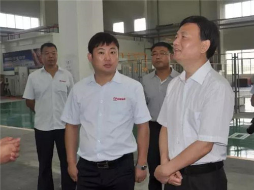 陜西省商洛市市長鄭光照考察調研