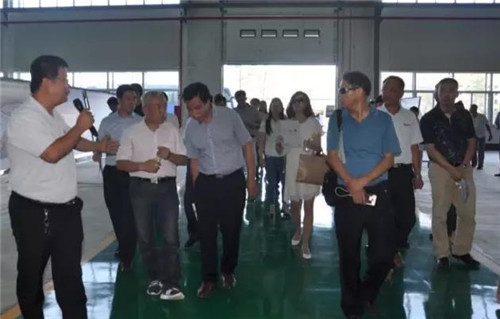 陜西省各高校專家、教授、學者一行到陜西躍迪觀摩考察