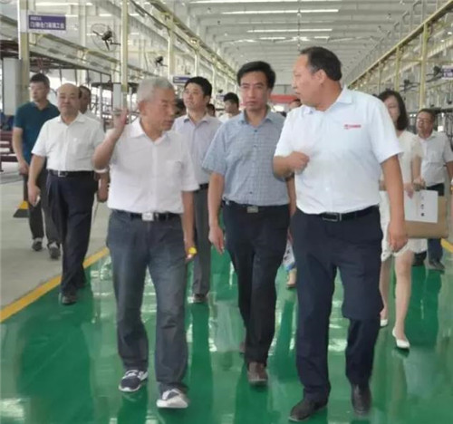 陜西省各高校專家、教授、學者一行到陜西躍迪考察