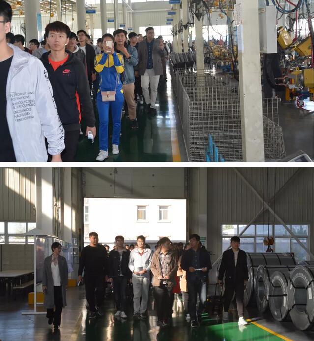 河北科技大學優秀應屆畢業生來集團參觀