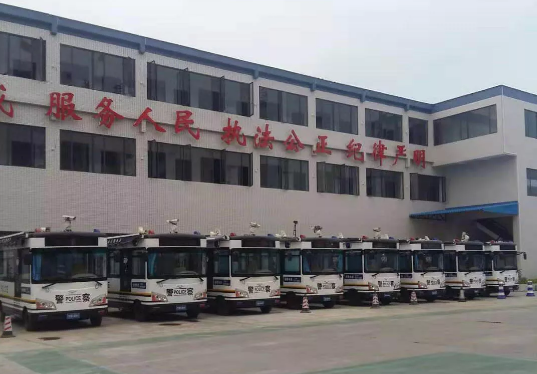 【治安有我】躍迪移動警務室電動警用巡邏車發往廣東省