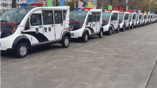 【治安有我】躍迪移動警務室電動警用巡邏車發往廣東省