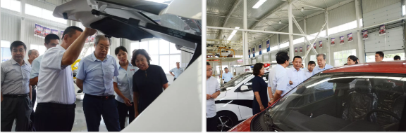 河北省政協(xié)副主席盧曉光，河北省委統(tǒng)戰(zhàn)部副部長、省工商聯(lián)黨組書記郭翠朵率調(diào)研組到躍迪集團(tuán)開展重點提案督辦調(diào)研