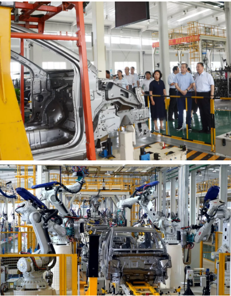 河北省政協(xié)副主席盧曉光，河北省委統(tǒng)戰(zhàn)部副部長、省工商聯(lián)黨組書記郭翠朵率調(diào)研組到躍迪集團(tuán)開展重點提案督辦調(diào)研