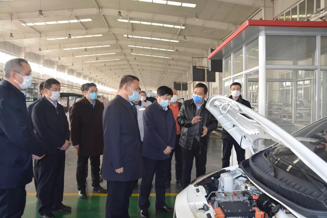 省委常委、石家莊市委書記邢國輝蒞臨躍迪集團調研考察防疫工作站生產情況