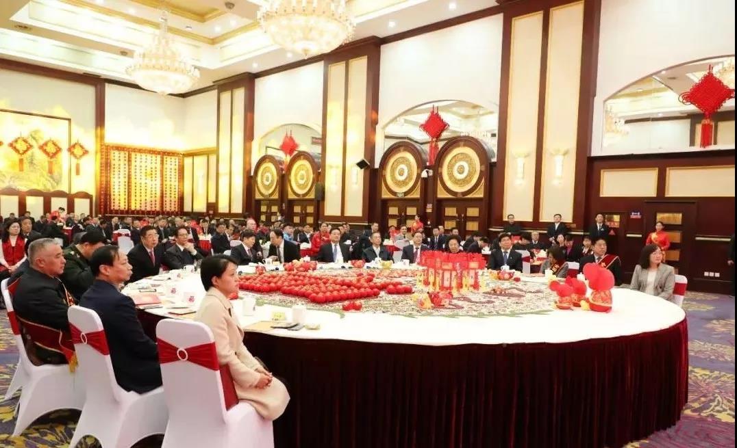 躍迪集團董事長呂洪濤應邀出席河北省委、省政府2020年春節團拜會