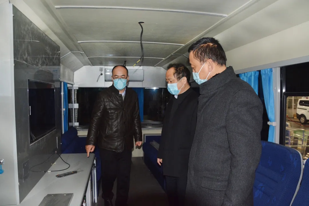 河北省工信廳廳長龔曉峰蒞臨躍迪集團考察防疫工作站生產情況