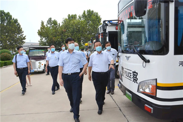 河北省聯社黨委書記、理事長徐翀到躍迪集團調研考察