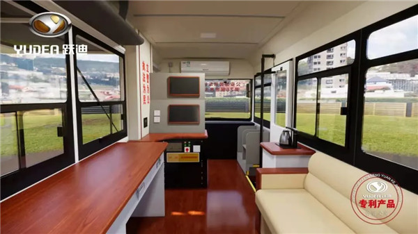 北京采購的移動警務室正式上崗執勤