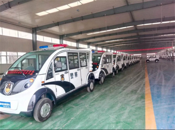 躍迪電動巡邏車批量發往云南省一助力巡邏保安全