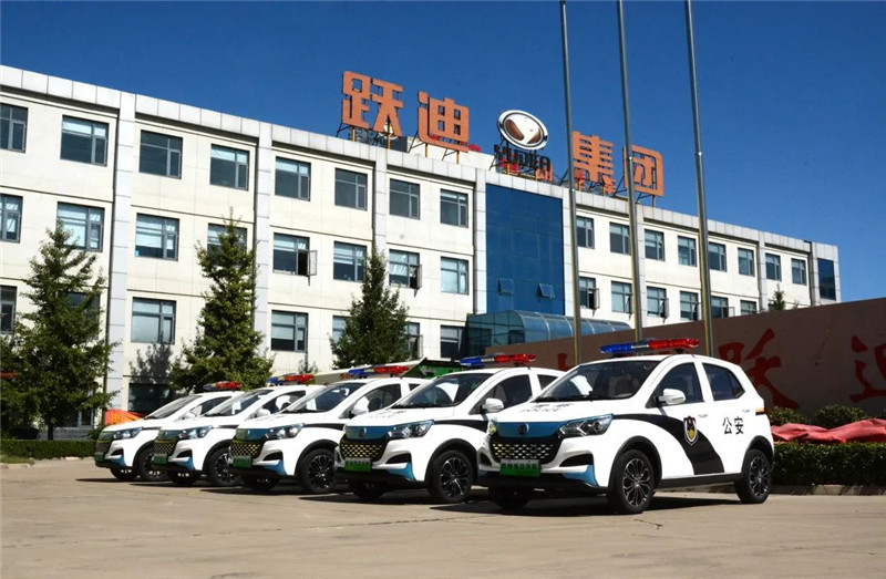 喜迎二十大 忠誠保平安丨躍迪純電動警用巡邏車發往江西