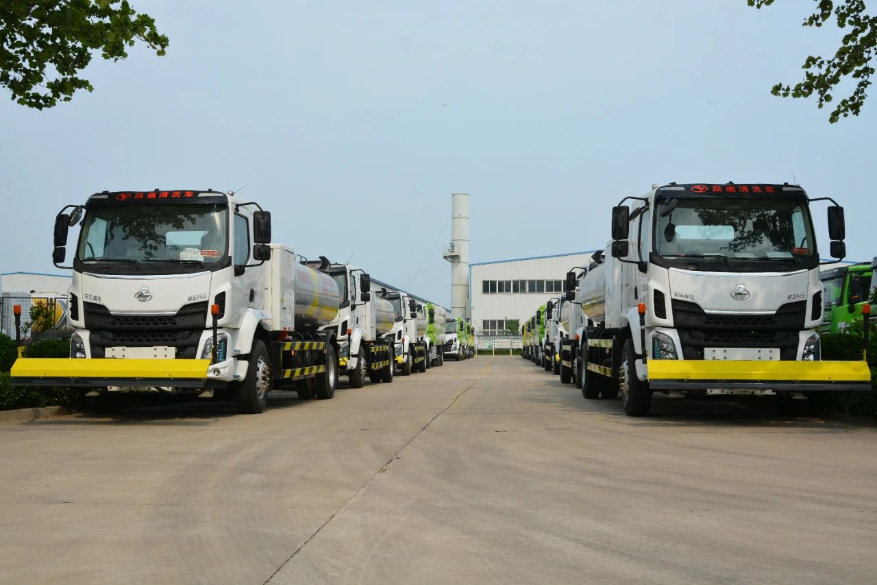低碳環保 綠色節能 | 躍迪純電動環衛車助力城市清潔