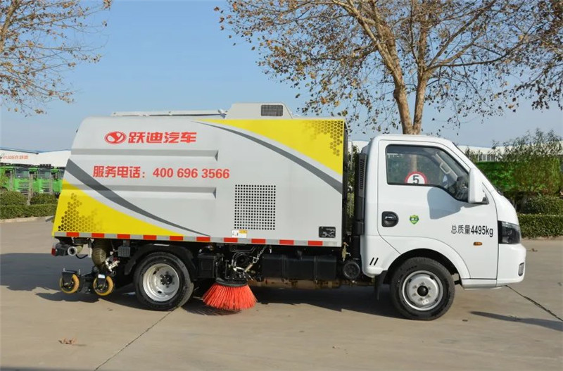 助力環境清潔好幫手丨躍迪小型洗掃車