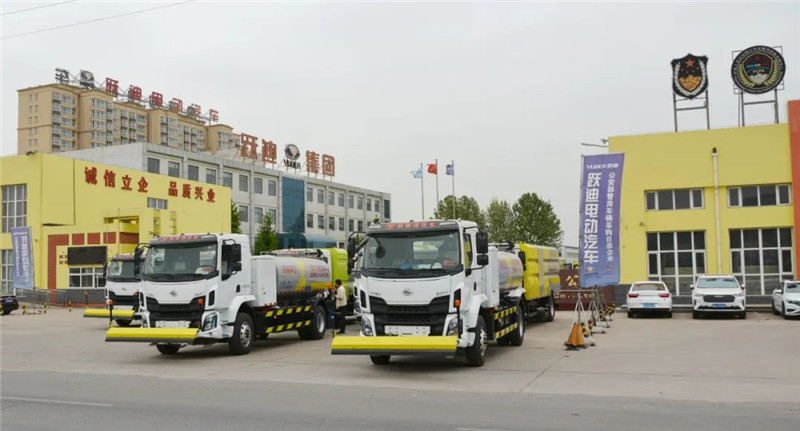 天更藍，地更凈|躍迪純電動清洗車