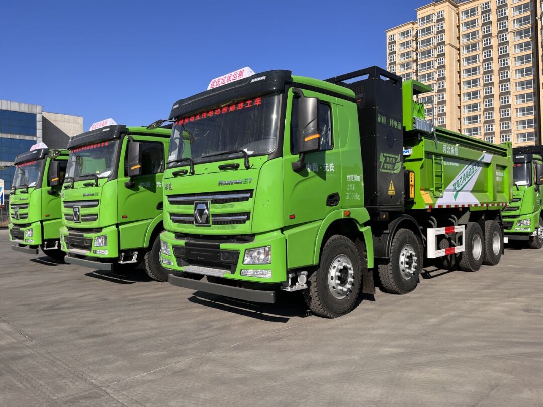 【央視聚焦】躍迪新能源渣土自卸車助力 石家莊綠色城市發展