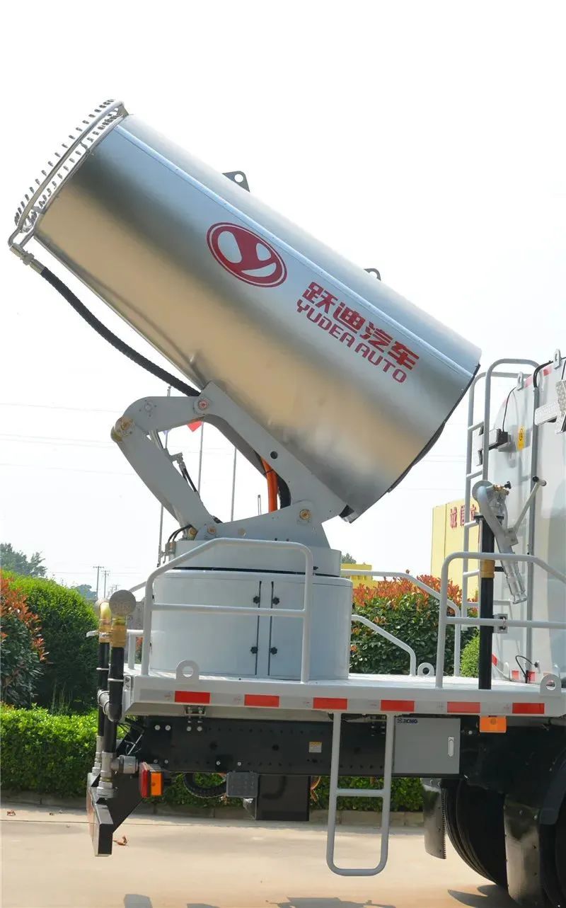 躍迪集團新能源多功能抑塵車——低碳環(huán)保、降溫除塵