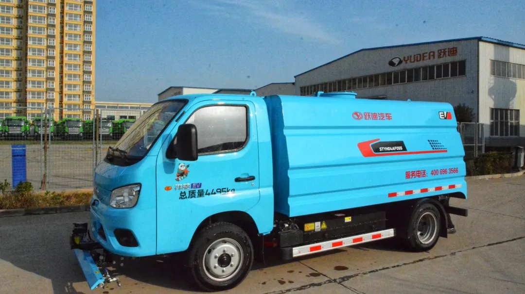 躍迪新能源汽車：綠色動力，引領未來環(huán)衛(wèi)新風尚·