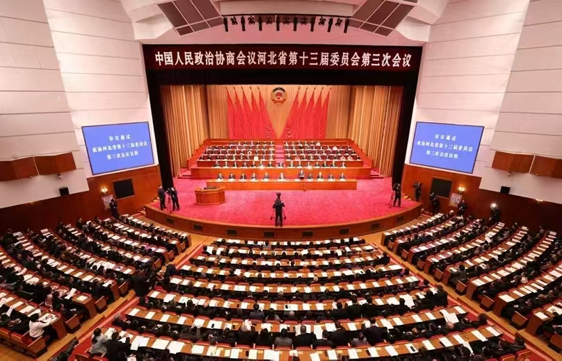 河北省政協十三屆三次會議開幕:河北省政協委員、躍迪集團董事長呂洪濤參加會議并接受采訪