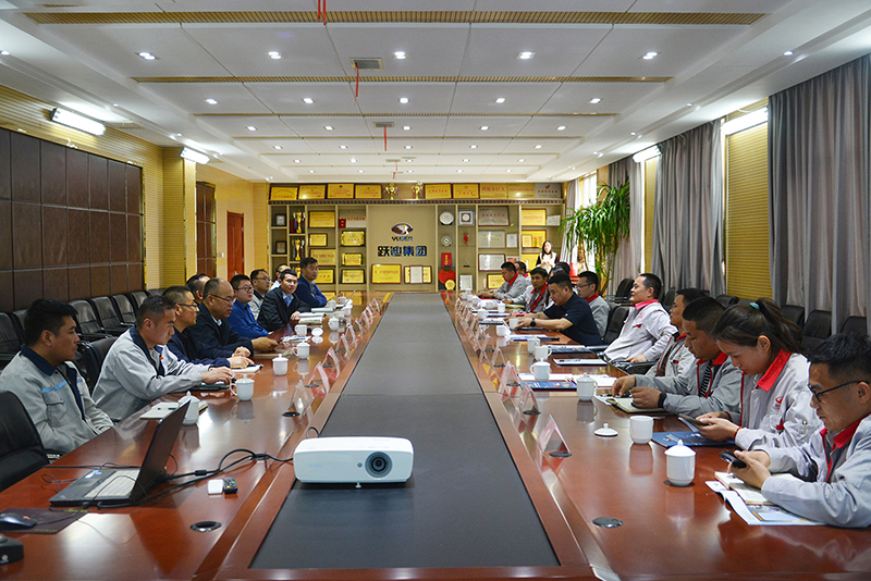 攜手共進/合作共贏/奇瑞集團領(lǐng)導(dǎo)一行蒞臨躍迪集團考察交流